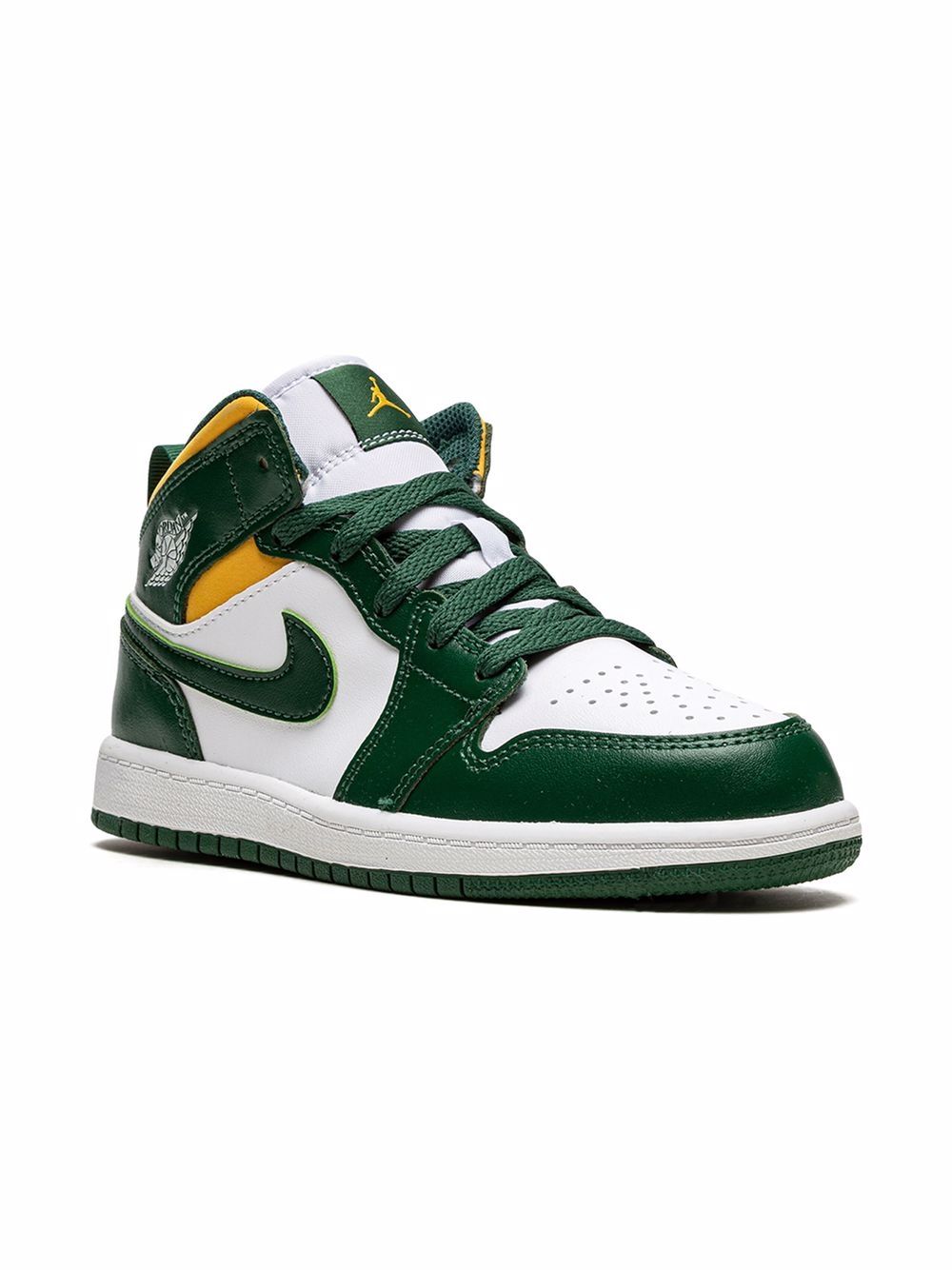 Jordan Kids Jordan 1 Mid "Sonics" sneakers - Green von Jordan Kids