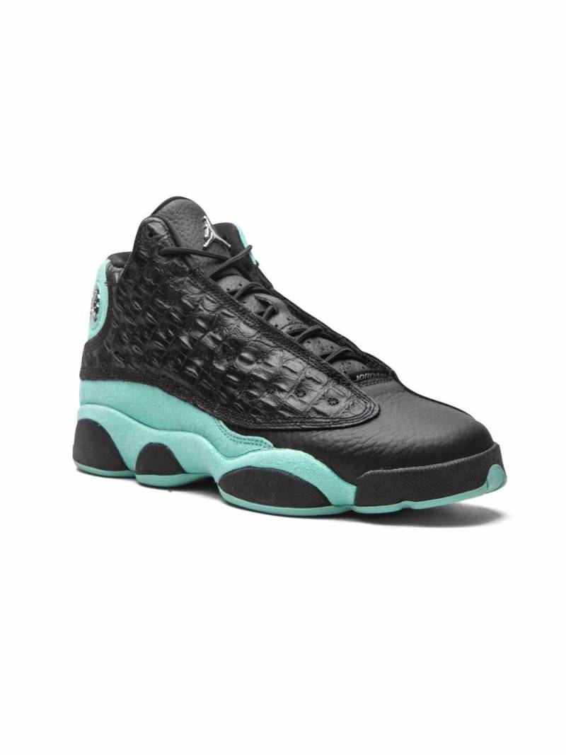 Jordan Kids Jordan 13 "Island Green" sneakers - Black von Jordan Kids