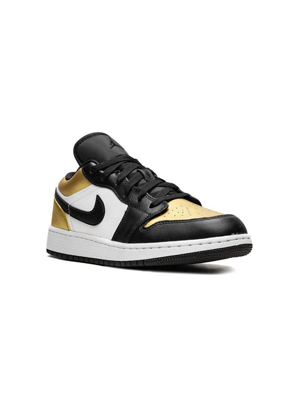 Jordan Kids Air Jordan 1 Low "Gold Toe" sneakers - Black von Jordan Kids