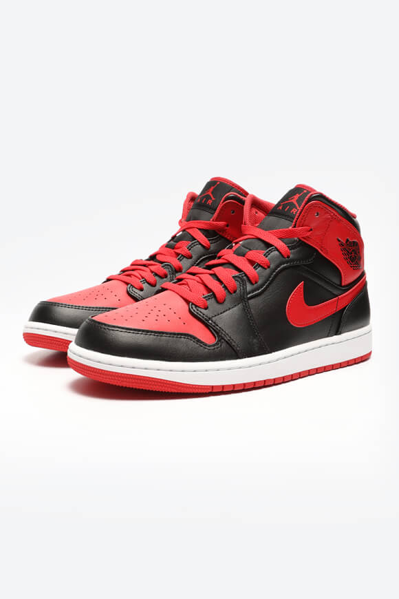 Jordan Air Jordan 1 Sneaker | Black + Fire Red | Herren  | EU42 von Jordan