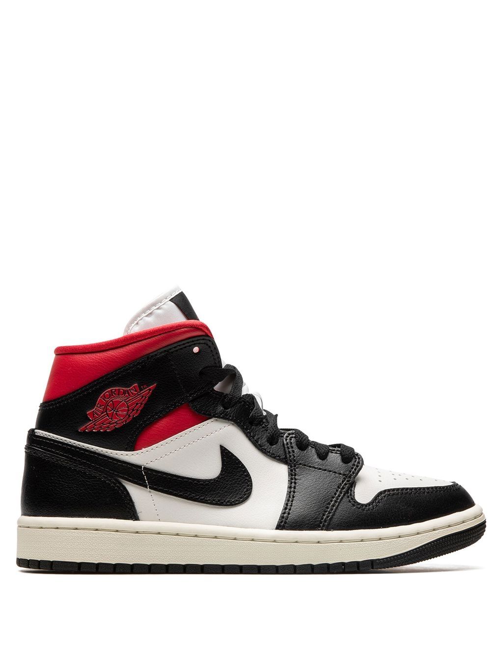 Jordan Air Jordan 1 Mid "Black/Gym Red/Sail" sneakers von Jordan