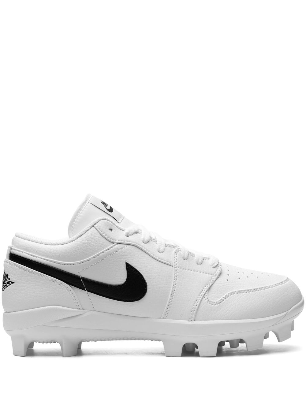 Jordan Air Jordan 1 Retro MCS Low "White/Black" baseball cleats von Jordan