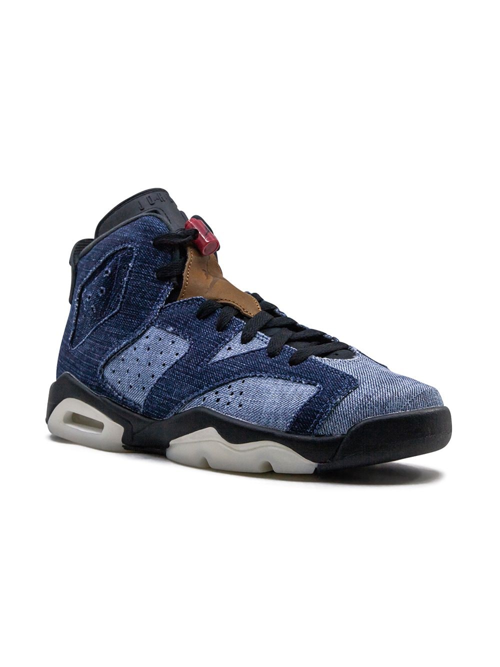 Jordan Kids Air Jordan 6 Retro "Washed Denim" sneakers - Blue von Jordan Kids