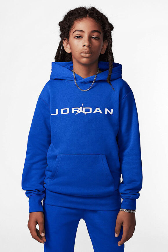 Jordan Baseline Fleece Kapuzensweatshirt | Racer Blue | Jungen | L Jordan Baseline Fleece Kapuzensweatshirt | Racer Blue | Jungen | L von Jordan