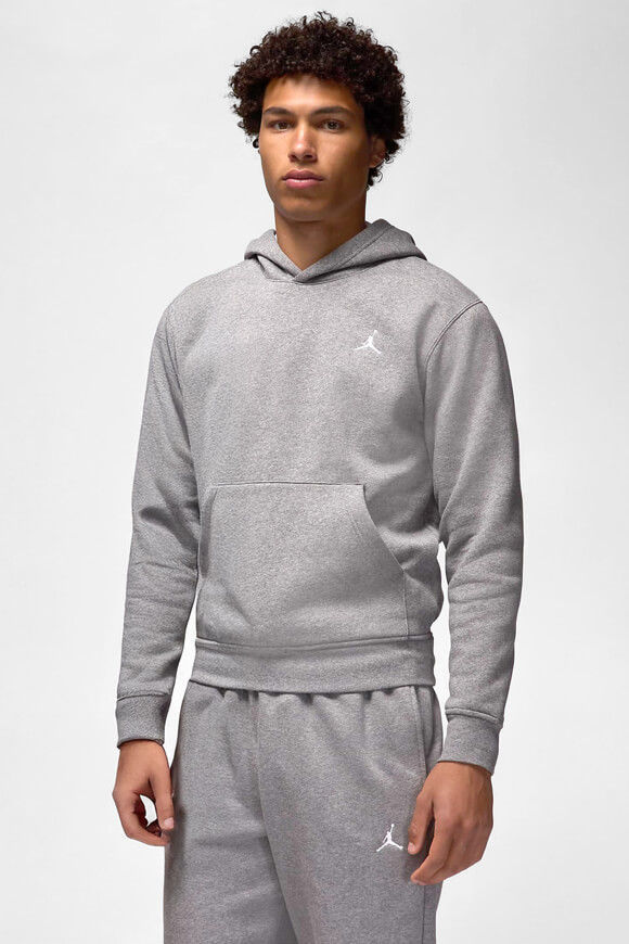 Jordan Brooklyn Fleece Kapuzensweatshirt | Grey Heather | Herren | S Jordan Brooklyn Fleece Kapuzensweatshirt | Grey Heather | Herren | S von Jordan