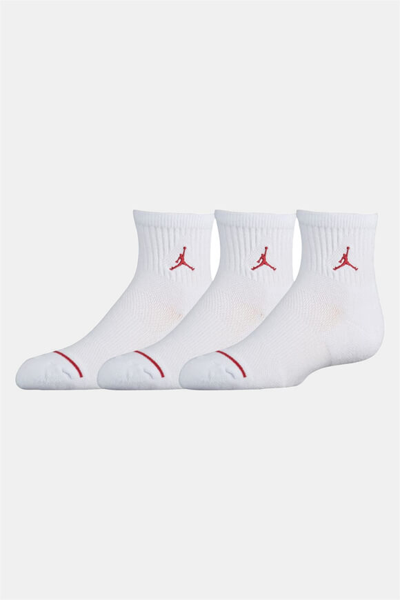 Jordan Dreierpack Socken | Weiss | Jungen  | EU23.5-27 von Jordan