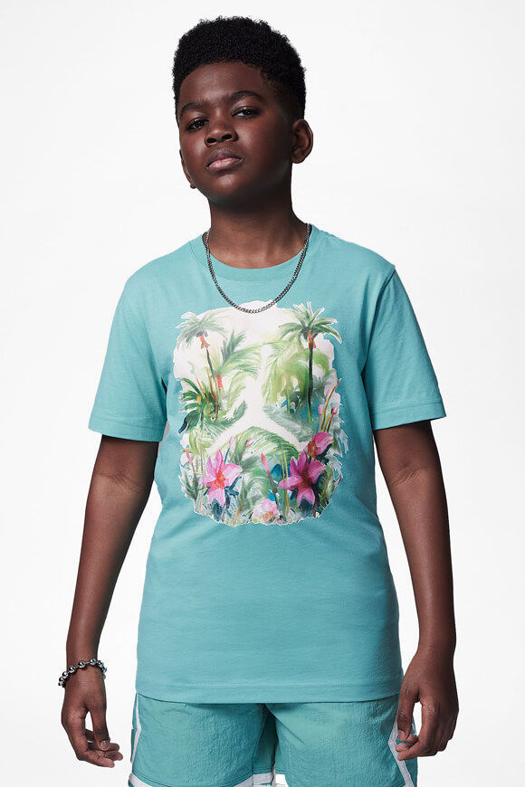 Jordan Flight Essentials T-Shirt | Washed Teal | Jungen  | M von Jordan