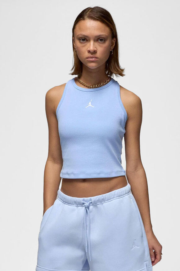 Jordan Geripptes Crop Tanktop | Aluminium | Damen | M Jordan Geripptes Crop Tanktop | Aluminium | Damen | M von Jordan