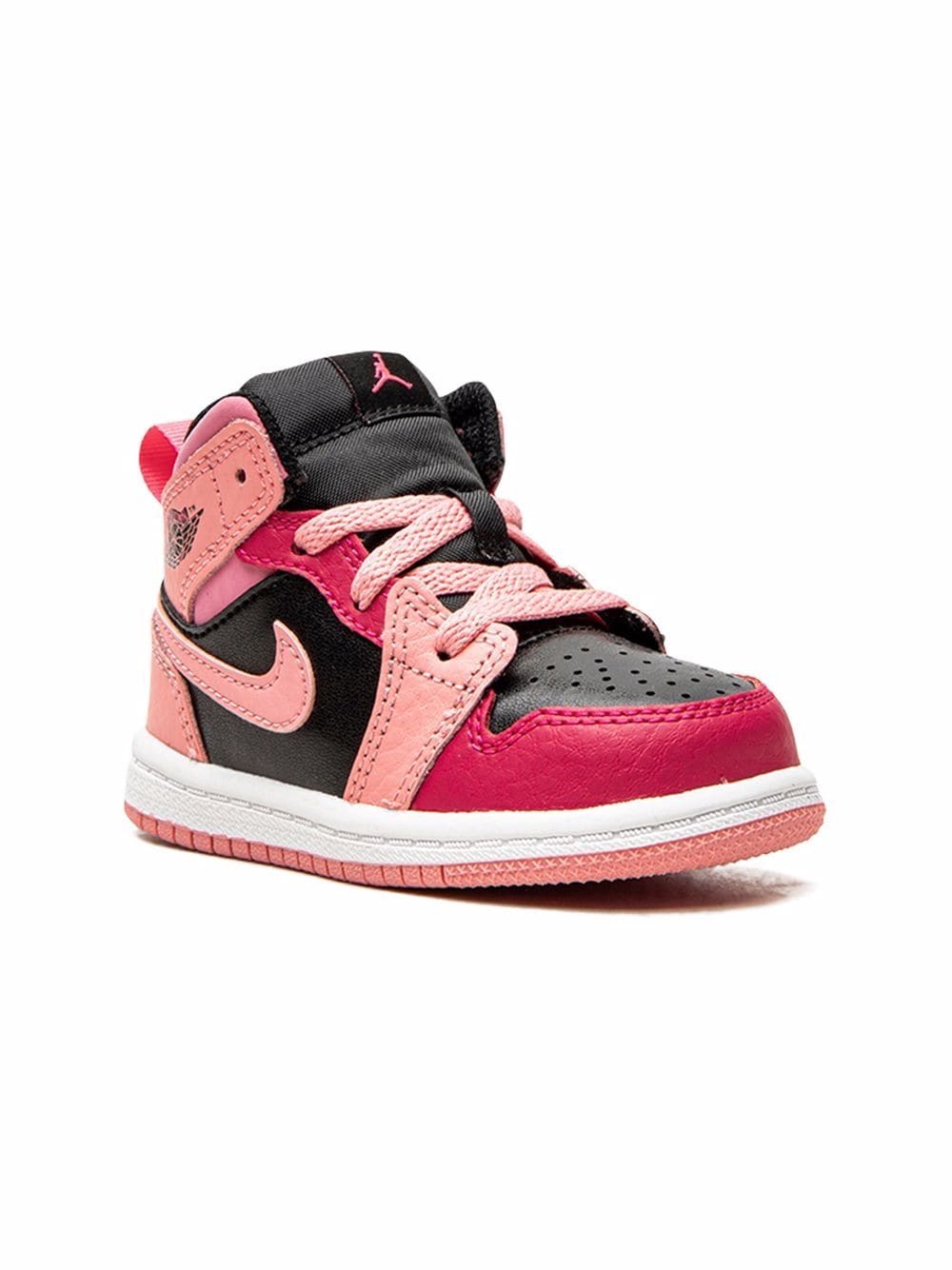 Jordan Kids Jordan 1 Mid "Coral Chalk" sneakers - Pink von Jordan Kids