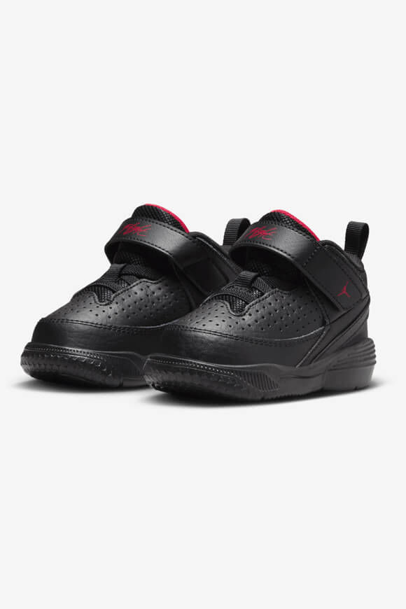 Jordan Jordan Max Aura 5 Baby Sneaker | Black + University Red | Jungen  | EU19.5 von Jordan