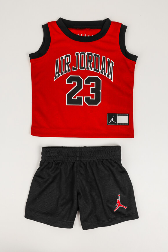 Jordan Mesh Baby-Set | Black + University Red | Baby  | 18m von Jordan