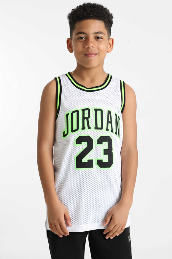 Jordan Mesh Tanktop | White + Electric Green | Jungen  | XL von Jordan