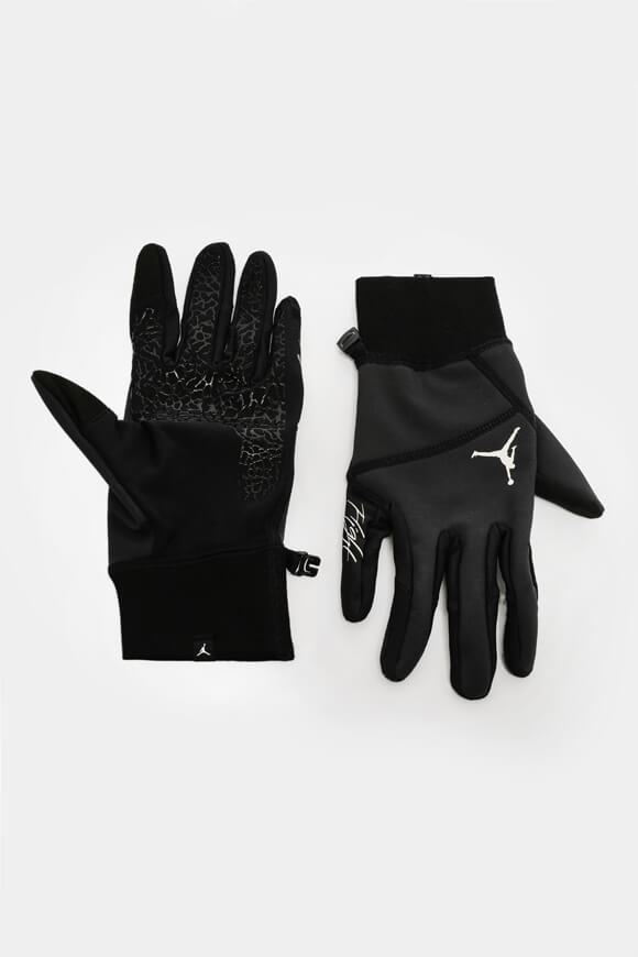 Jordan Touchscreen Handschuhe | Schwarz + Weiss | Herren  | M von Jordan