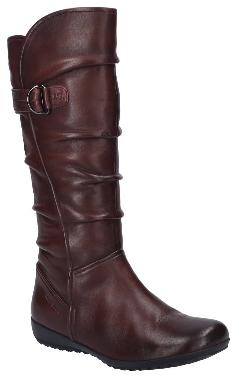 Josef Seibel Schlupfboots »Naly 23«, Stiefel, Schlupfstiefel, Winterstiefel mit Raffungen und XS-Schaft von Josef Seibel