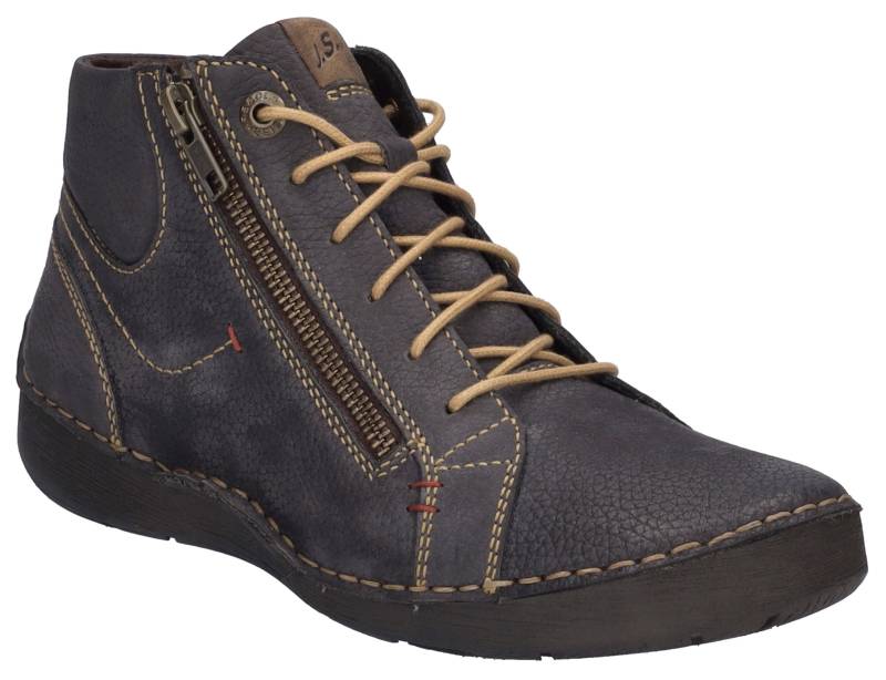 Josef Seibel Schnürstiefelette »Fergey 67«, Schnürstiefel, Winterstiefel, Bequemschuh mit Reissverschluss von Josef Seibel
