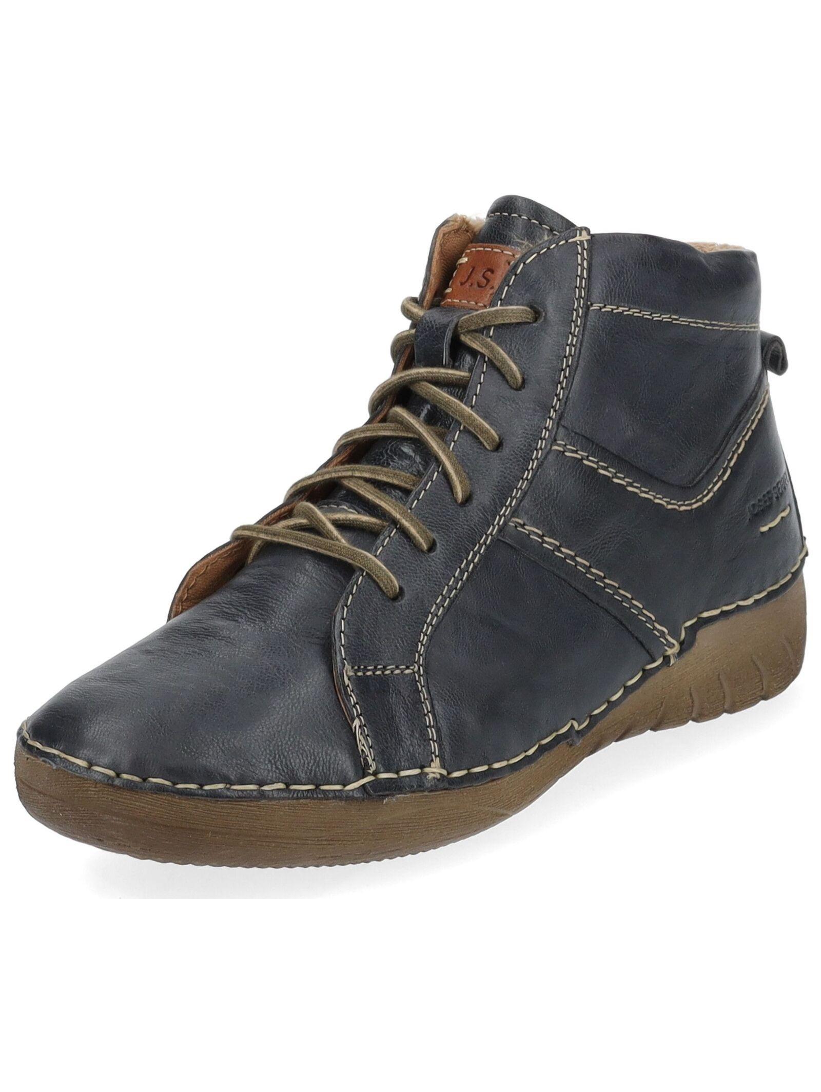 Stiefelette 89201-vl302 Damen Blau 38 von Josef Seibel