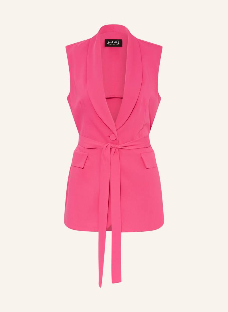 Joseph Ribkoff Signature Blazerweste pink von Joseph Ribkoff SIGNATURE