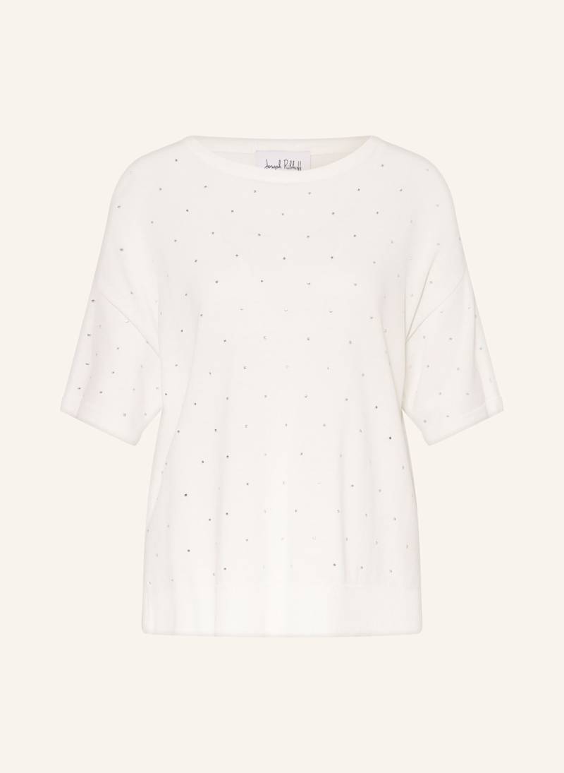 Joseph Ribkoff Strickshirt Mit Schmucksteinen weiss von Joseph Ribkoff