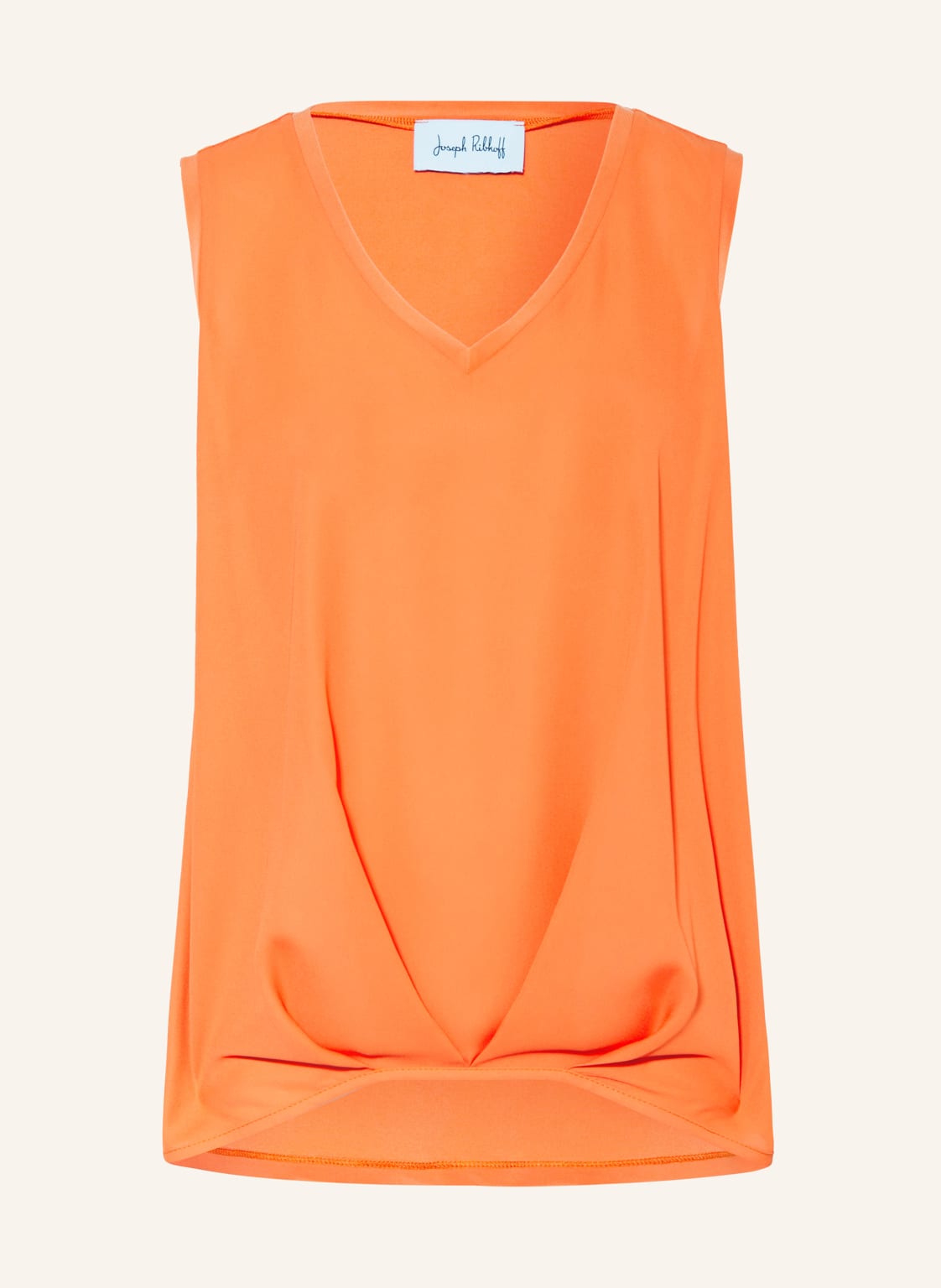 Joseph Ribkoff Top Im Materialmix orange von Joseph Ribkoff