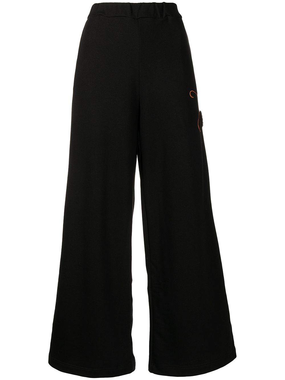 Joshua Sanders elasticated straight trousers - Black von Joshua Sanders