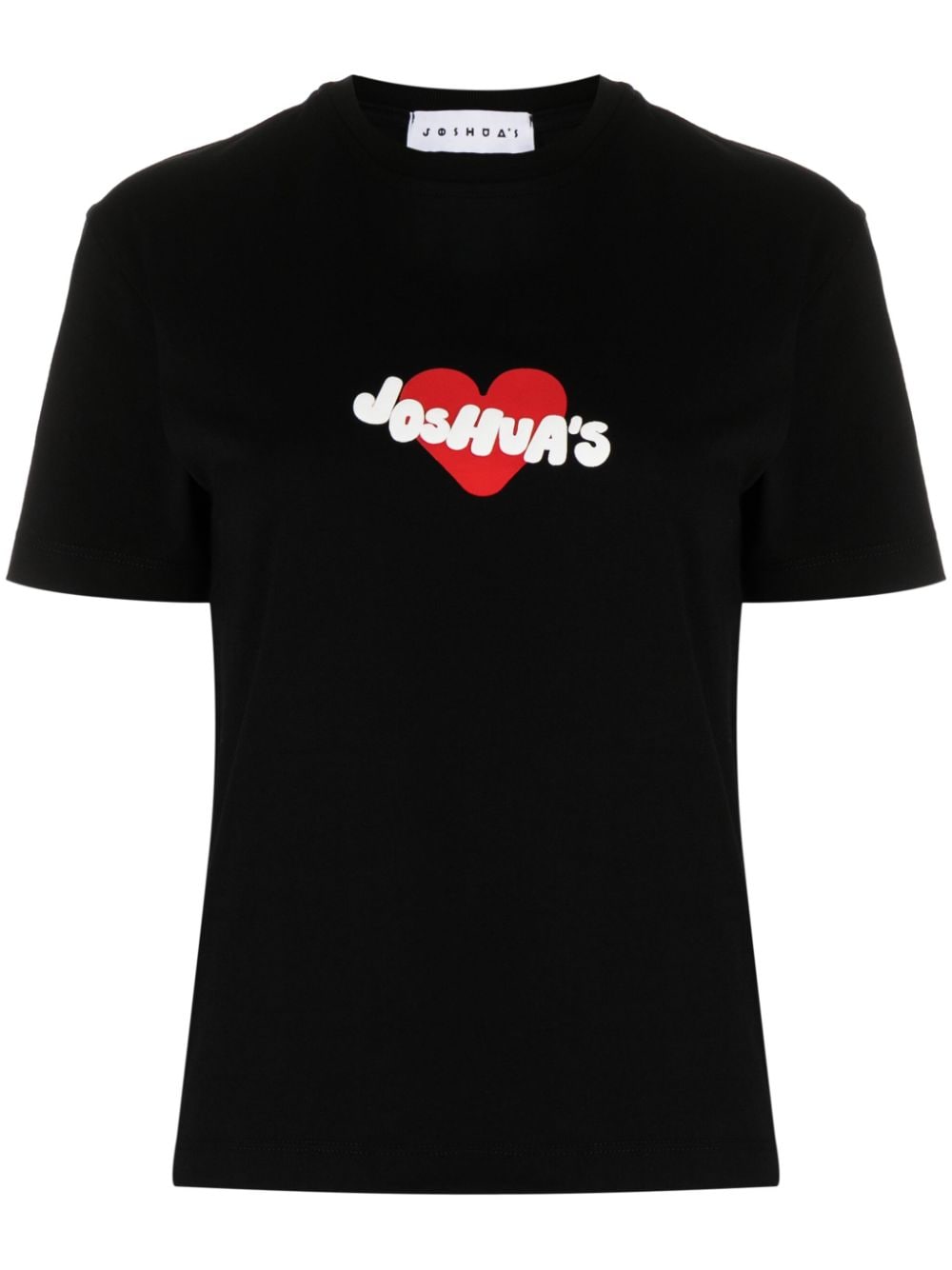 Joshua Sanders logo-print cotton T-shirt - Black von Joshua Sanders