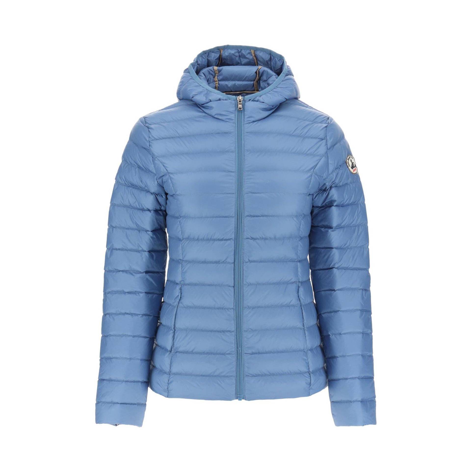 Daunenjacke Mit Kapuze Damen Blau Denim S von Jott