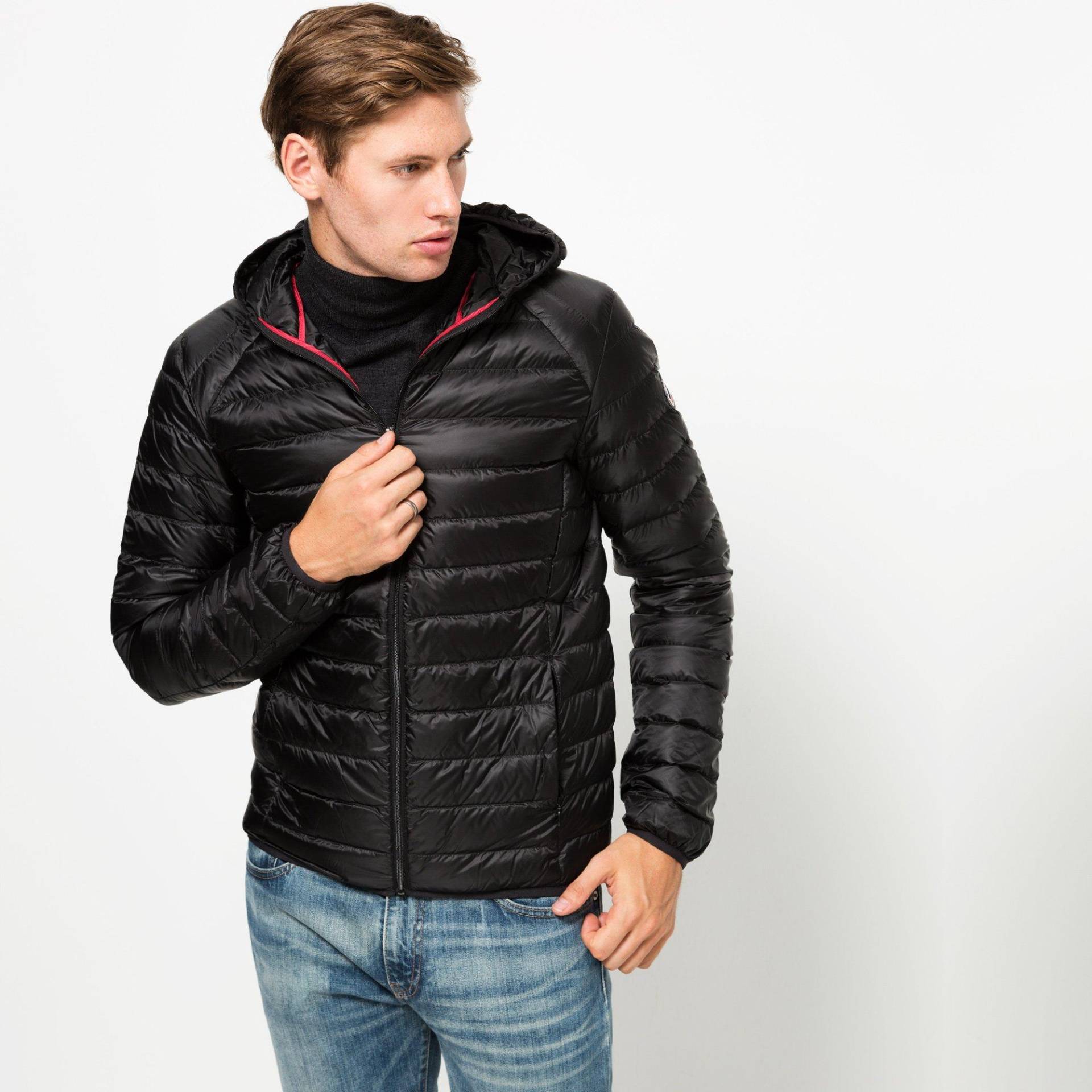 Daunenjacke Mit Kapuze Herren Black XXL von Jott