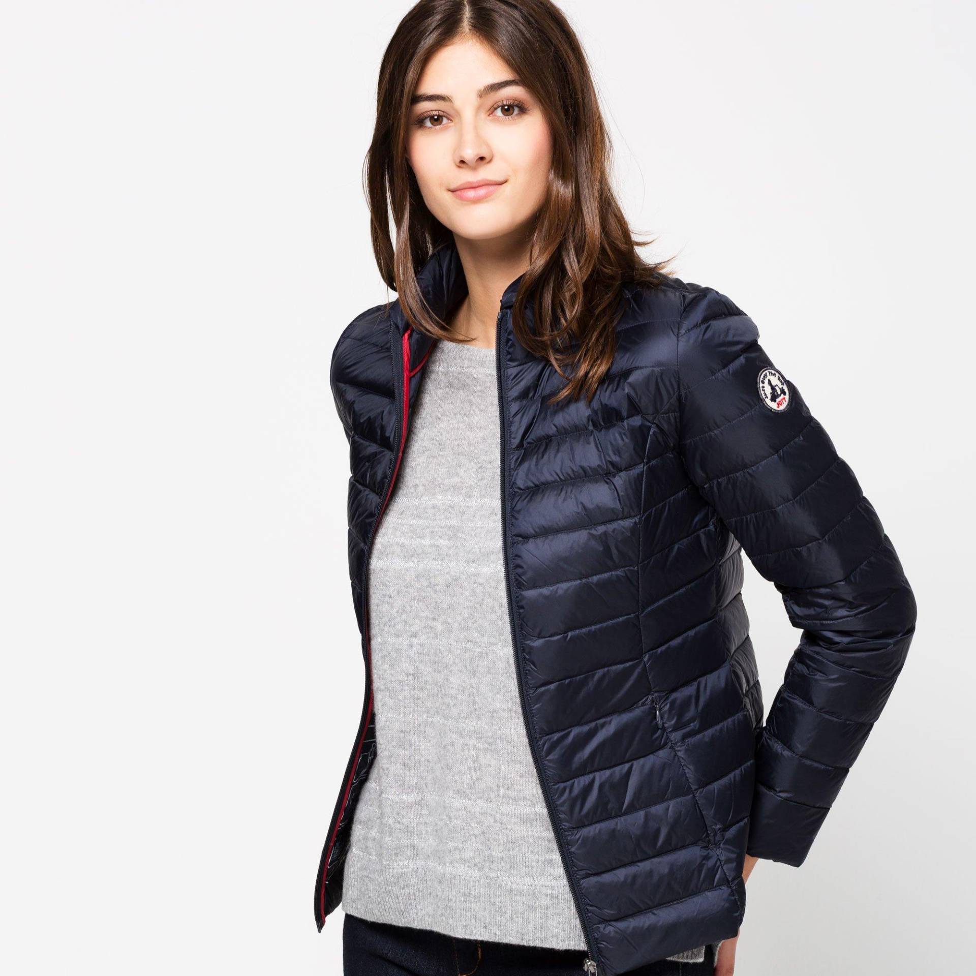 Daunenjacke Ohne Kapuze Damen Marine XL von Jott