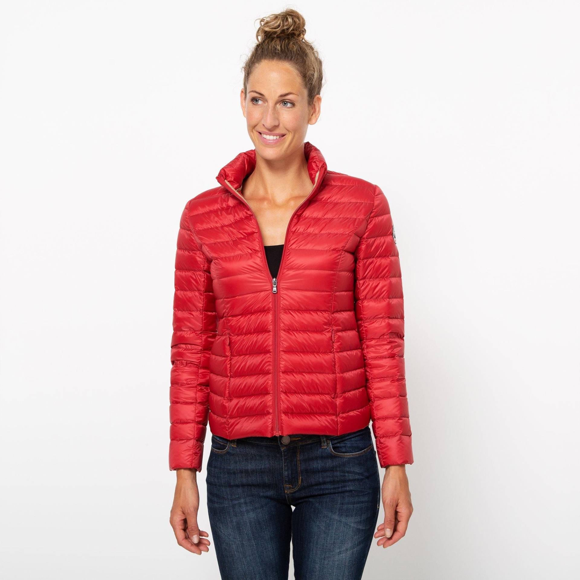 Daunenjacke Ohne Kapuze Damen Rot XS von Jott