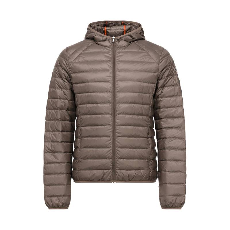 Jacke Mit Kapuze Herren Taupe XL von Jott