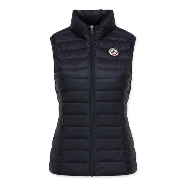 Daunengilet Ohne Kapuze Damen Marine XS von Jott