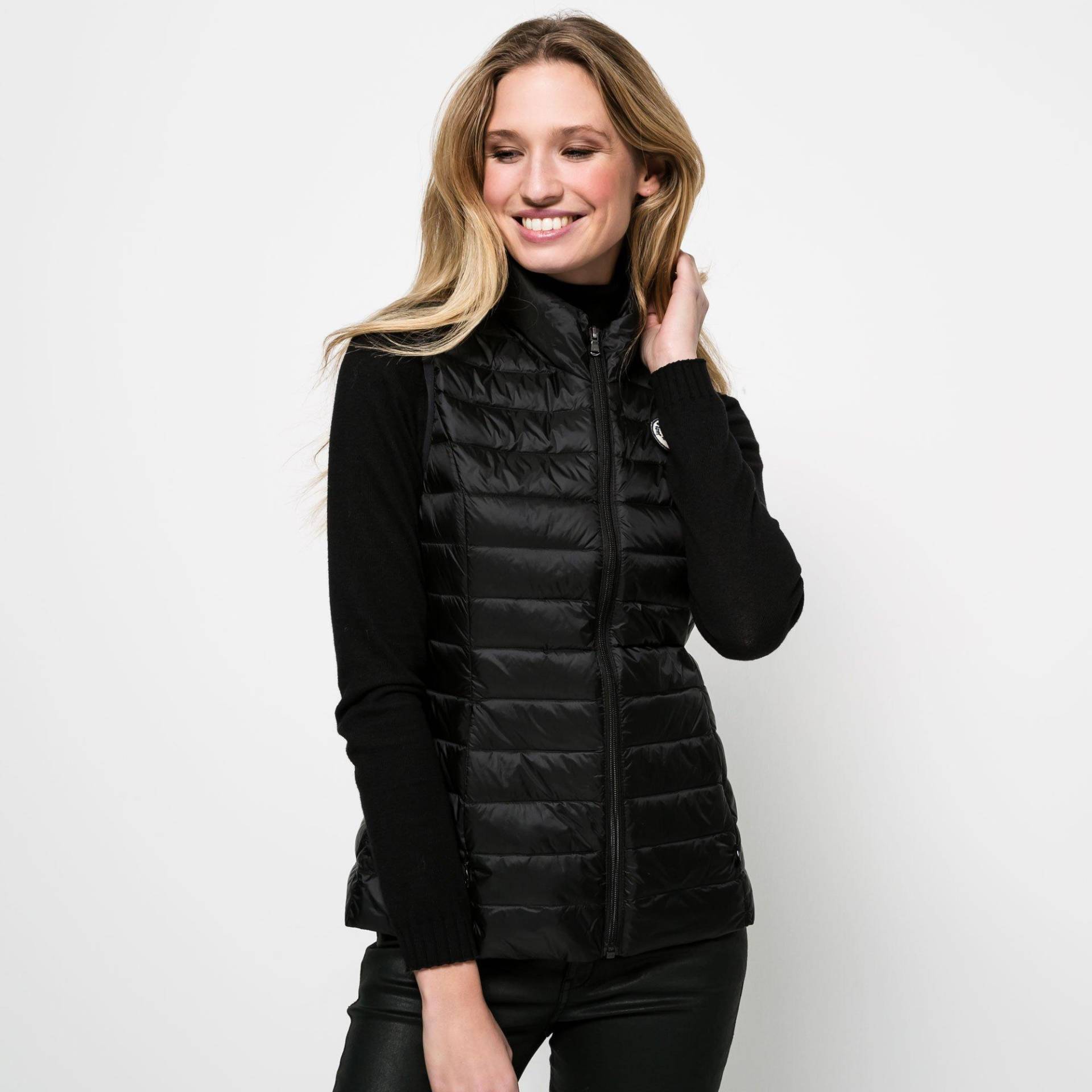 Daunengilet Ohne Kapuze Damen Black XXL von Jott