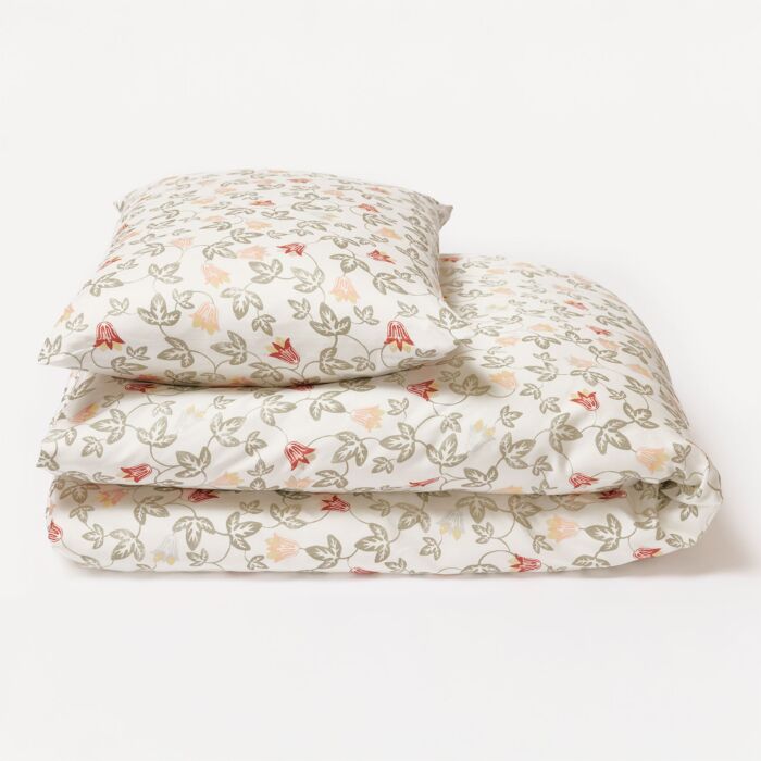 Journey Living Bettwäsche Yoxford mit Blätter und Blumen – Kissenbezug – 65x100 cm von Journey Living