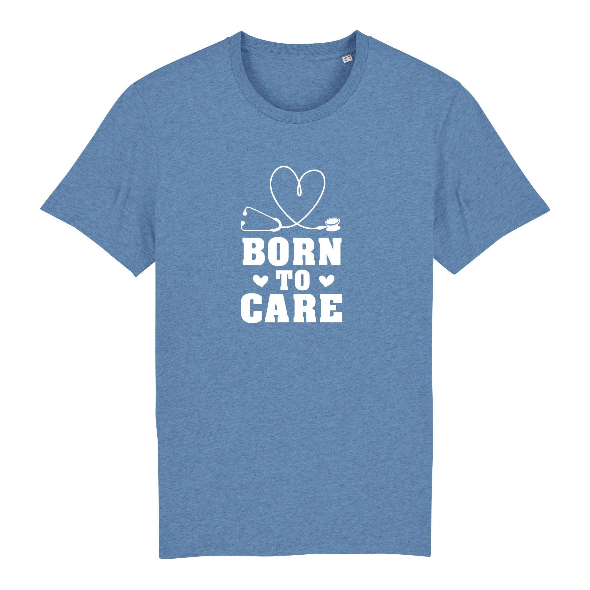 JoyLine Born to Care Bio T-Shirt Unisex Farbe: Mid Heather Blue, Grösse: L JoyLine Born to Care Bio T-Shirt Unisex Farbe: Mid Heather Blue, Grösse: L von JoyLine