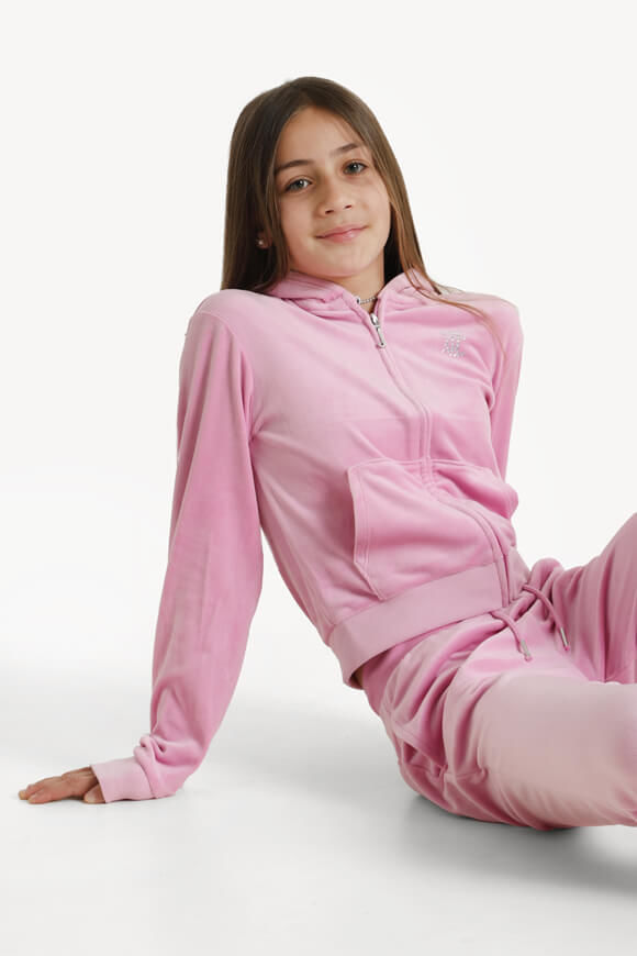 Juicy Couture Samt Jacke | Pinky Lilac Chiffon | Mädchen  | 10 von Juicy Couture