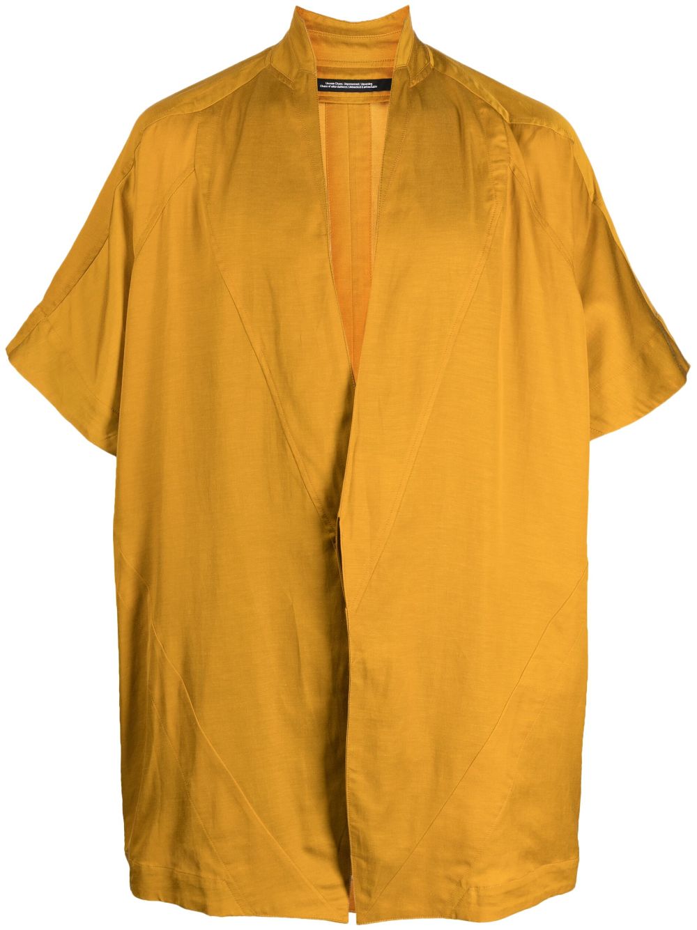 Julius oversized cape jacket - Yellow von Julius