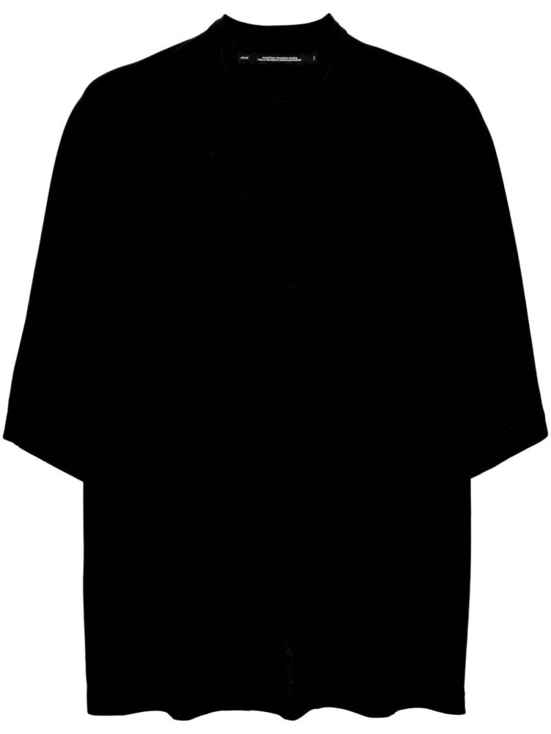 Julius raglan-sleeves cotton T-shirt - Black von Julius