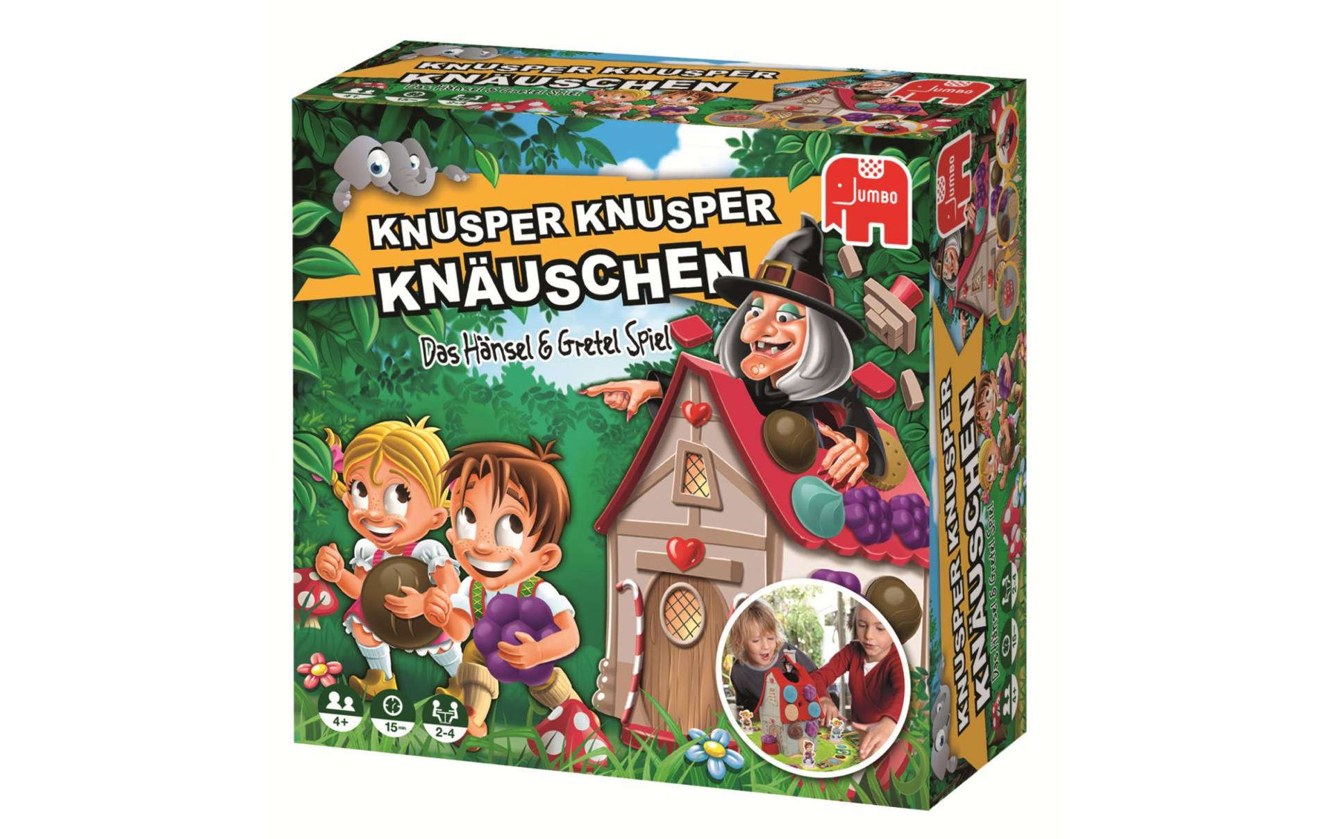 Jumbo_ALT Spiel »Knusper Knusper Knäuschen« von Jumbo_ALT