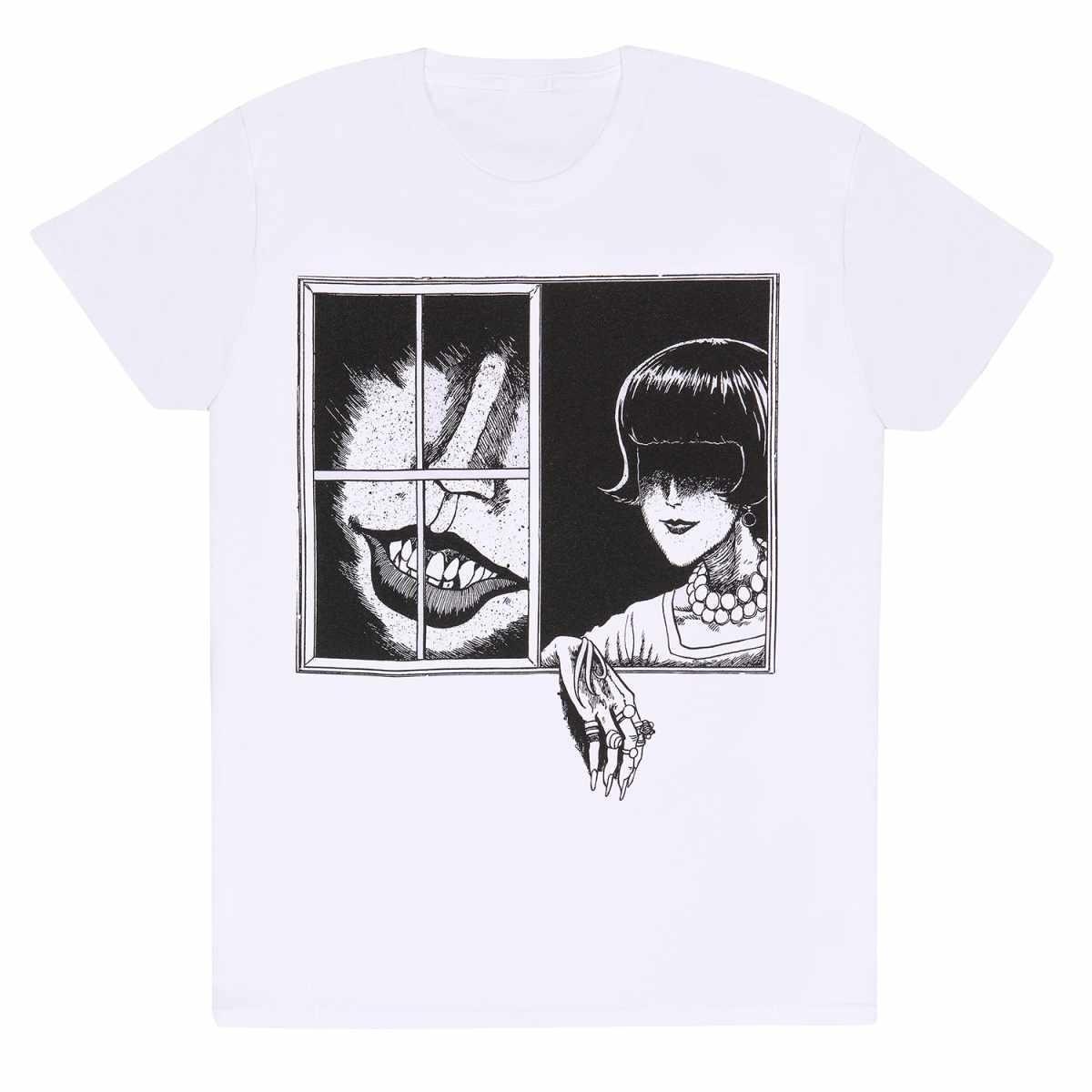 Tshirt Damen Weiss L von Junji-Ito