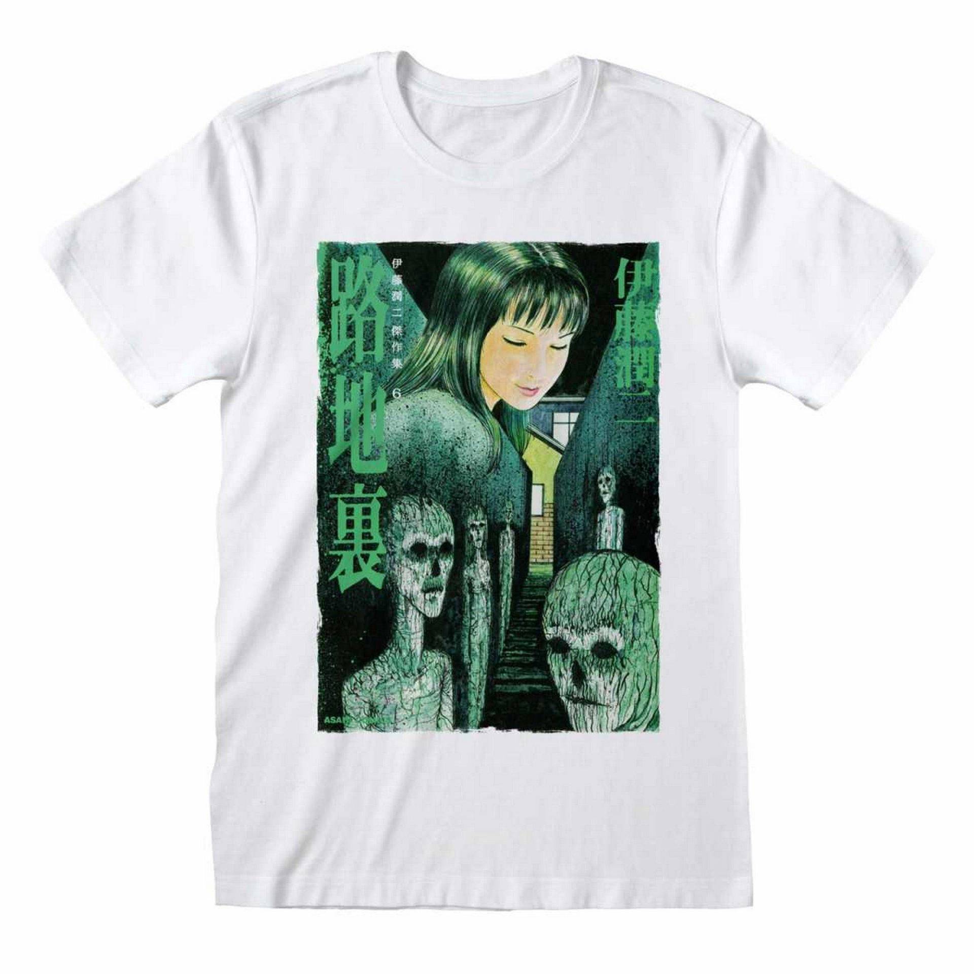 Tshirt Damen Weiss M von Junji-Ito