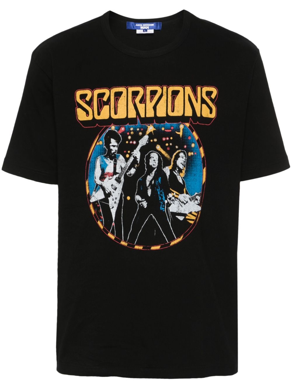 Junya Watanabe MAN Scorpions-print cotton T-shirt - Black von Junya Watanabe MAN