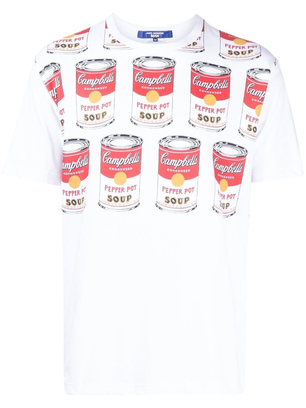Junya Watanabe MAN campbell soup graphic print T-shirt - White von Junya Watanabe MAN
