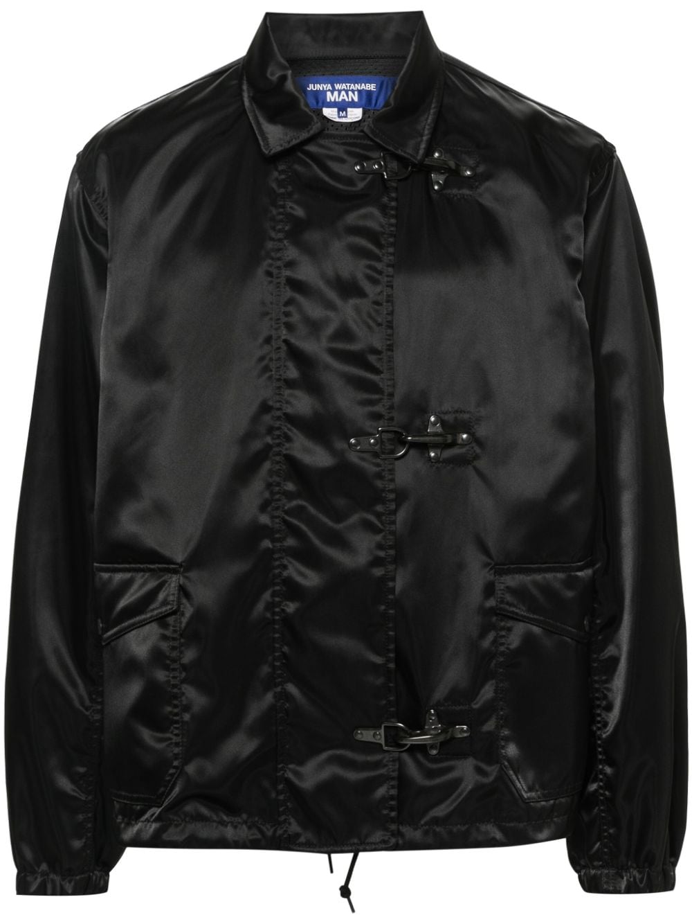 Junya Watanabe MAN classic-collar zip-up jacket - Black von Junya Watanabe MAN