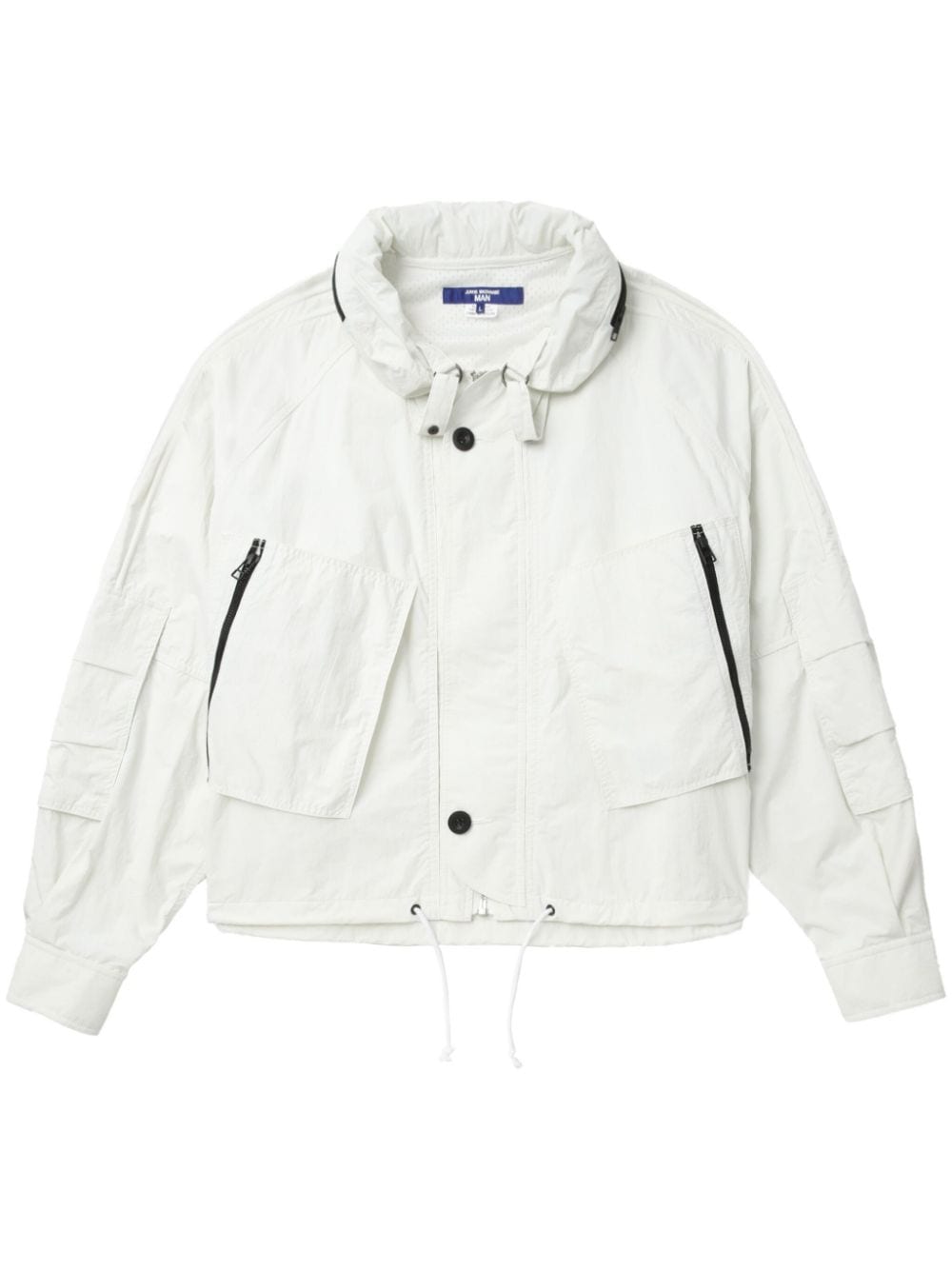 Junya Watanabe MAN concealed-hood windbreaker jacket - White von Junya Watanabe MAN
