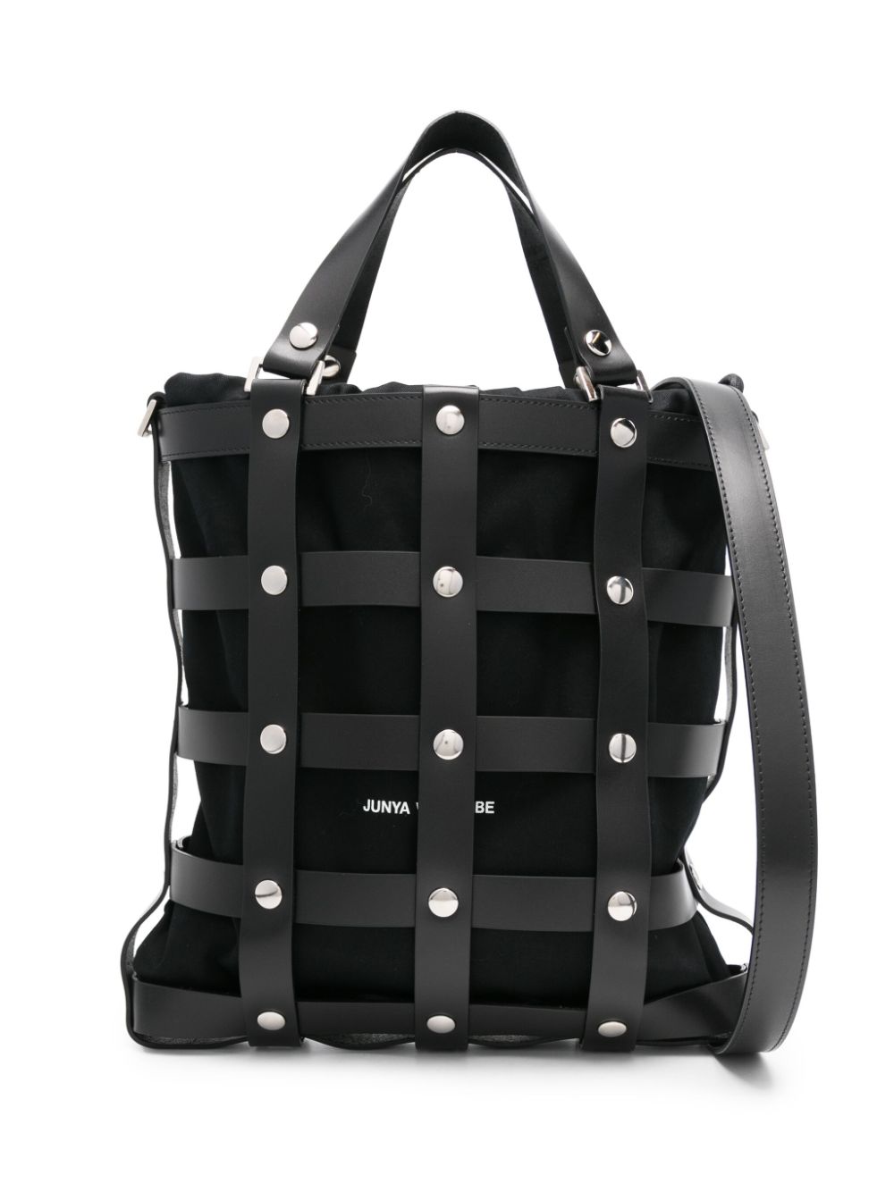 Junya Watanabe caged-design tote bag - Black von Junya Watanabe