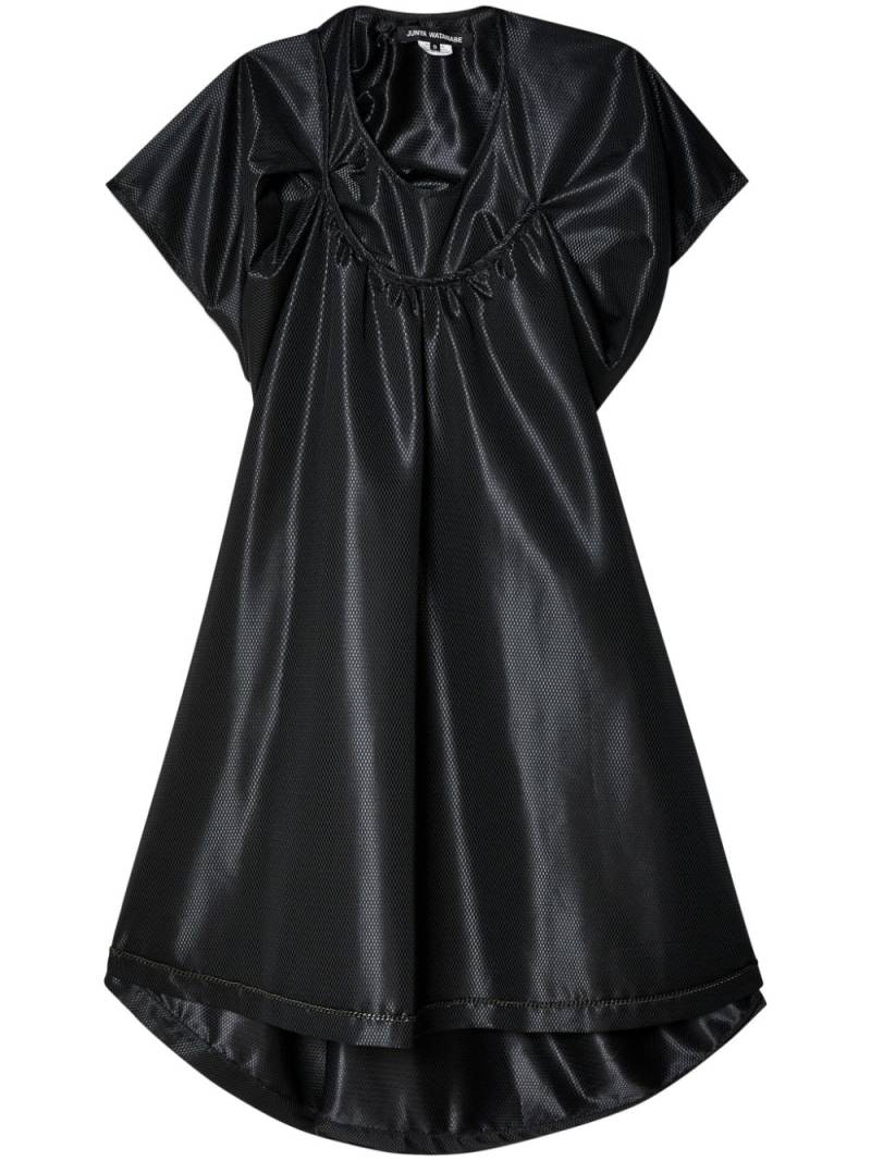 Junya Watanabe draped midi dress - Black von Junya Watanabe