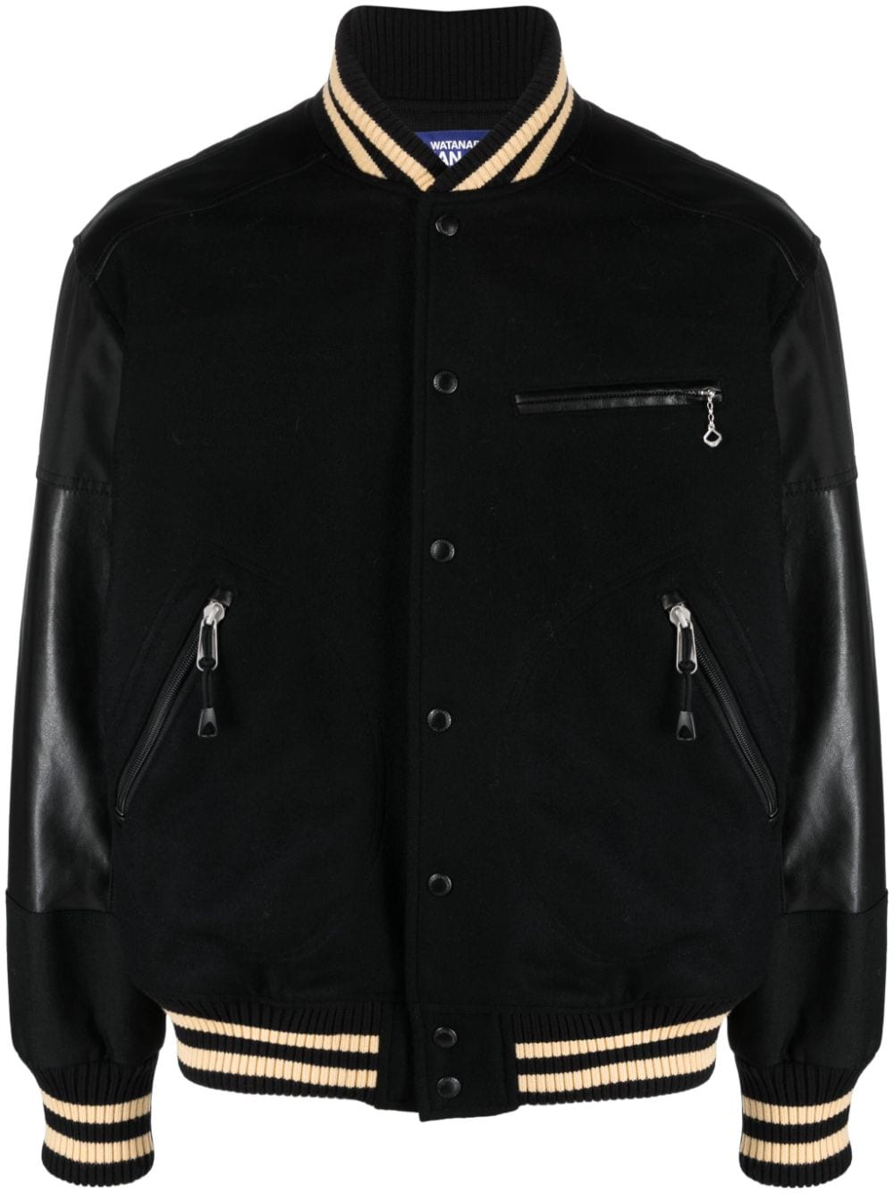 Junya Watanabe MAN panelled bomber jacket - Black von Junya Watanabe MAN