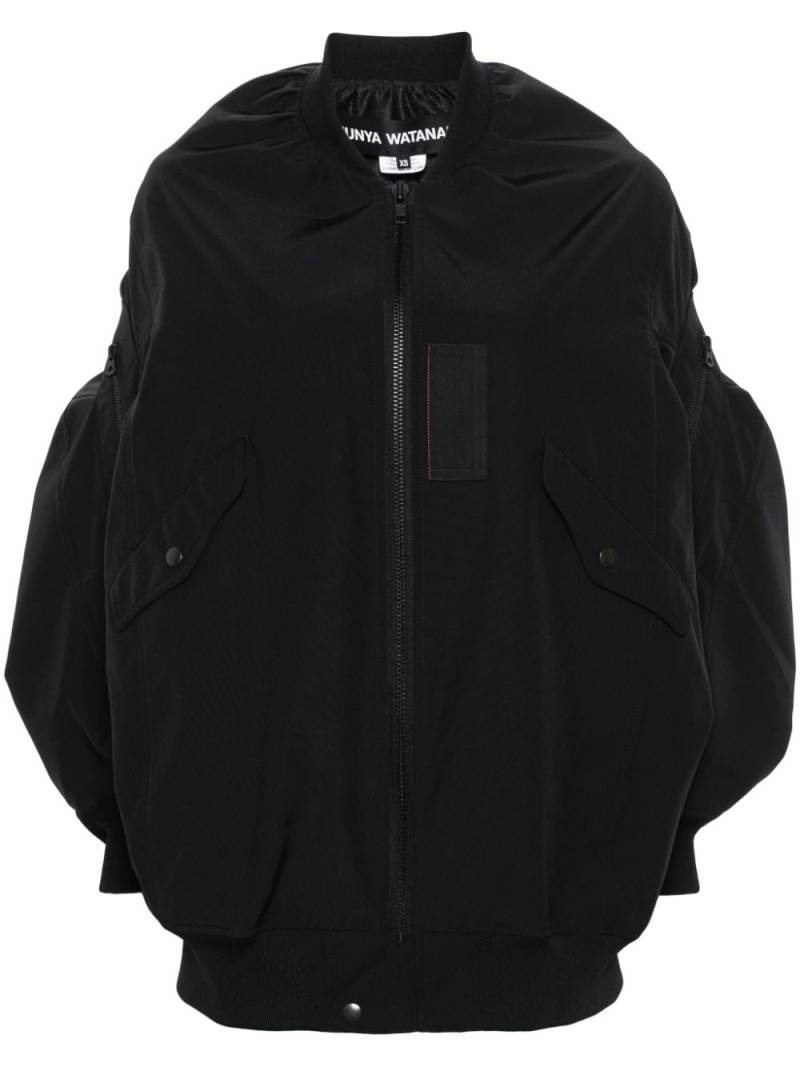 Junya Watanabe puff-sleeve bomber jacket - Black von Junya Watanabe