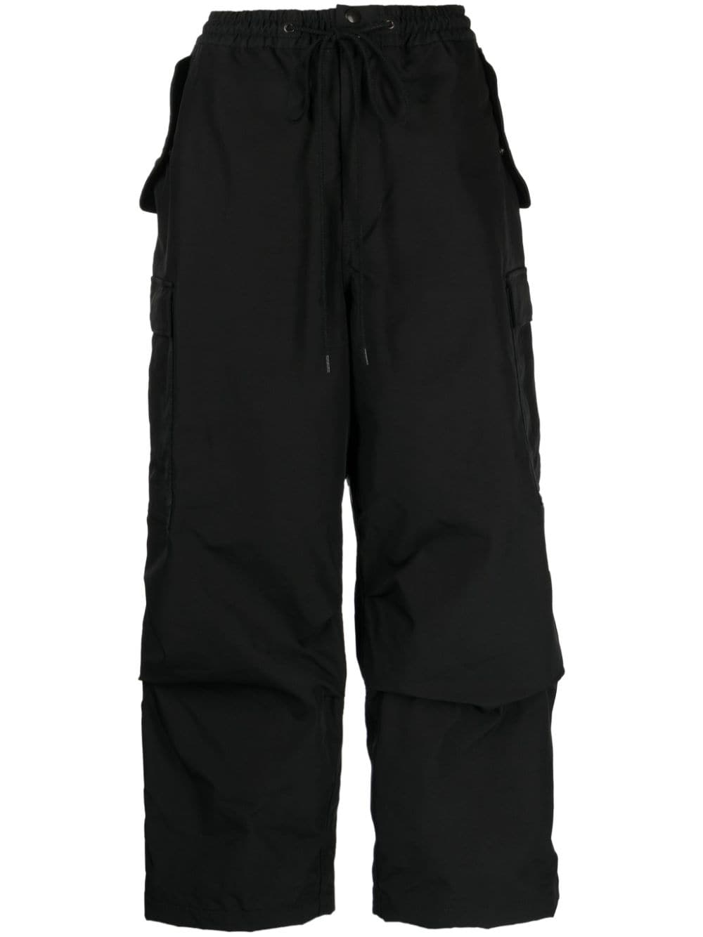 Junya Watanabe straight-leg cargo trousers - Black von Junya Watanabe