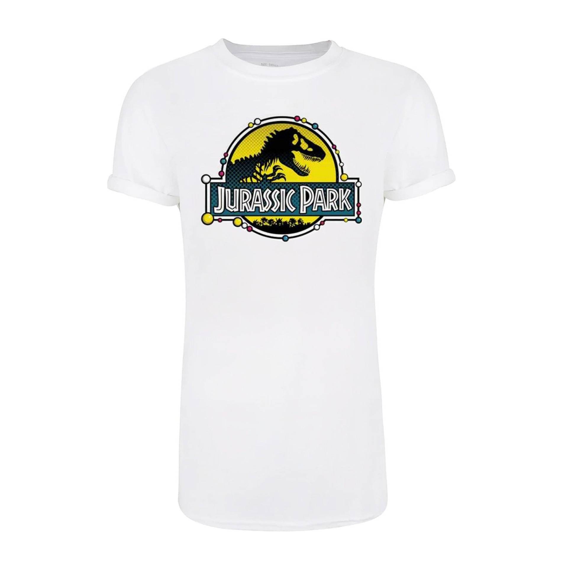 Dna Tshirtkleid Damen Weiss XXL von Jurassic Park